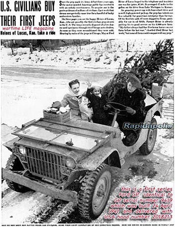 WW2 jeeps postwar civilian use
